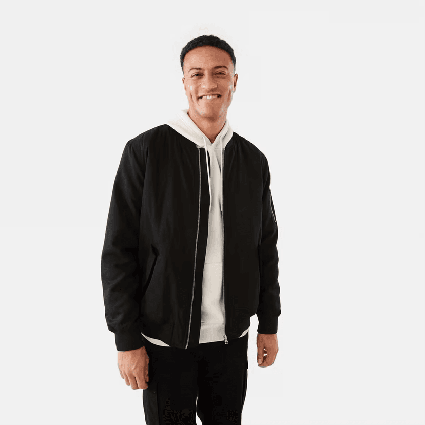 Men Round Neck Pure Cotton T-shirt